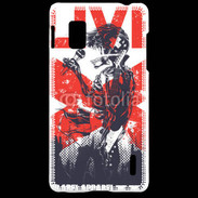 Coque LG Optimus G Tête de mort en concert live