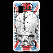 Coque LG Optimus G Tête de mort Great Britain