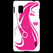 Coque LG Optimus G Coiffeur