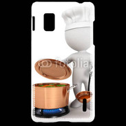 Coque LG Optimus G Cuisinier