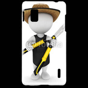Coque LG Optimus G Jardinier