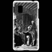 Coque LG Optimus G Le roi de France Louis XVI en famille