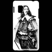 Coque LG Optimus G Gentilhomme du 17ème siècle