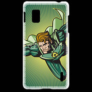Coque LG Optimus G Recycle Hero (with a cape)