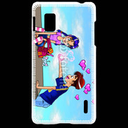 Coque LG Optimus G Garçon romantique