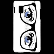 Coque LG Optimus G Lunette manga