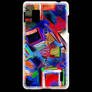 Coque LG Optimus G Peinture abstraite 2