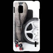 Coque LG Optimus G Pneu sexy
