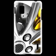 Coque LG Optimus G Jante étrier de frein jaune