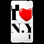 Coque LG Optimus G I love New York