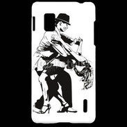 Coque LG Optimus G Dessin de Danseur en couple