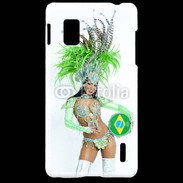 Coque LG Optimus G Danseuse de Sambo Brésil 2