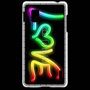 Coque LG Optimus G Love en couleur