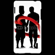 Coque LG Optimus G Couple Gay