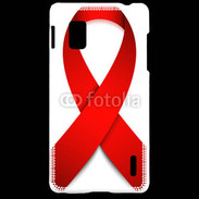 Coque LG Optimus G Ruban contre le sida