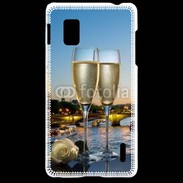 Coque LG Optimus G Amour au champagne