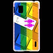 Coque LG Optimus G Lesbian keyboard