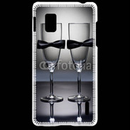 Coque LG Optimus G Coupe de champagne gay