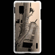 Coque LG Optimus G Avion d'autrefois 