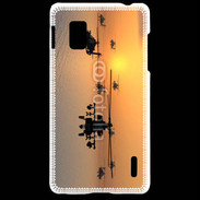 Coque LG Optimus G Hélicoptère Apache de nuit