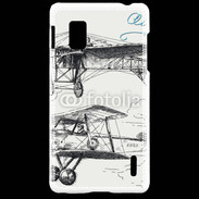 Coque LG Optimus G Vintage Aircraft