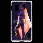 Coque LG Optimus G Tatouage sexy en or