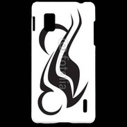 Coque LG Optimus G Tatouage d'un symbole de moto