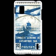 Coque LG Optimus G Timbre Aéropostal