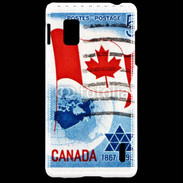 Coque LG Optimus G Timbre canadien 1967