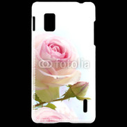 Coque LG Optimus G Rose couleur rose