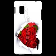Coque LG Optimus G Rose forever