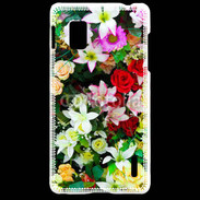 Coque LG Optimus G Fleurs 2
