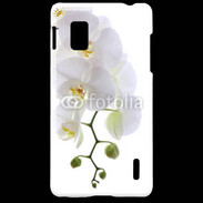 Coque LG Optimus G Orchidée blanche