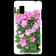Coque LG Optimus G Fleurs Dipladénia