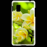 Coque LG Optimus G Fleurs Frangipane