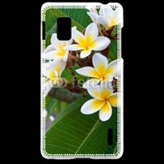 Coque LG Optimus G Fleurs Frangipane 2