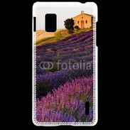 Coque LG Optimus G Champs de lavande 3