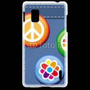 Coque LG Optimus G Hippies jean's