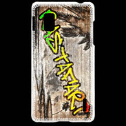 Coque LG Optimus G Rastafari graffiti