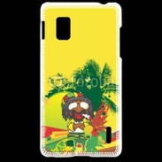 Coque LG Optimus G Rasta attitude
