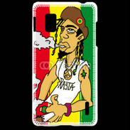 Coque LG Optimus G Rastaman 3