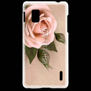 Coque LG Optimus G Rose rétro 