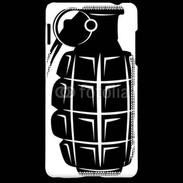 Coque LG Optimus G Grenade noire