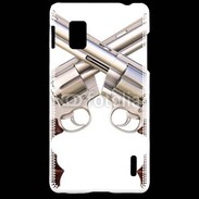 Coque LG Optimus G Double revolver