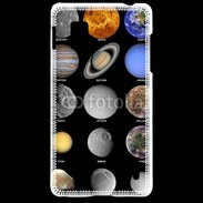 Coque LG Optimus G Système solaire