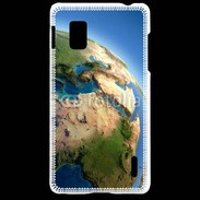 Coque LG Optimus G Terre vue du ciel