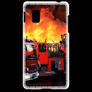 Coque LG Optimus G Intervention des pompiers incendie