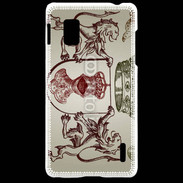 Coque LG Optimus G Moyen âge 1