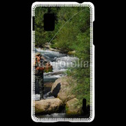 Coque LG Optimus G Pêche à la truite