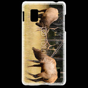 Coque LG Optimus G Combat de cerf